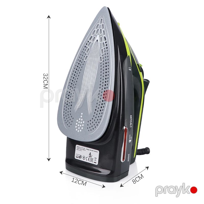 RAF Elektrikli Buxar Ütü Yüksək Güclü Keramik Buxar Ütü 2400W R.1293 — Ev texnikası, Bakı (2)