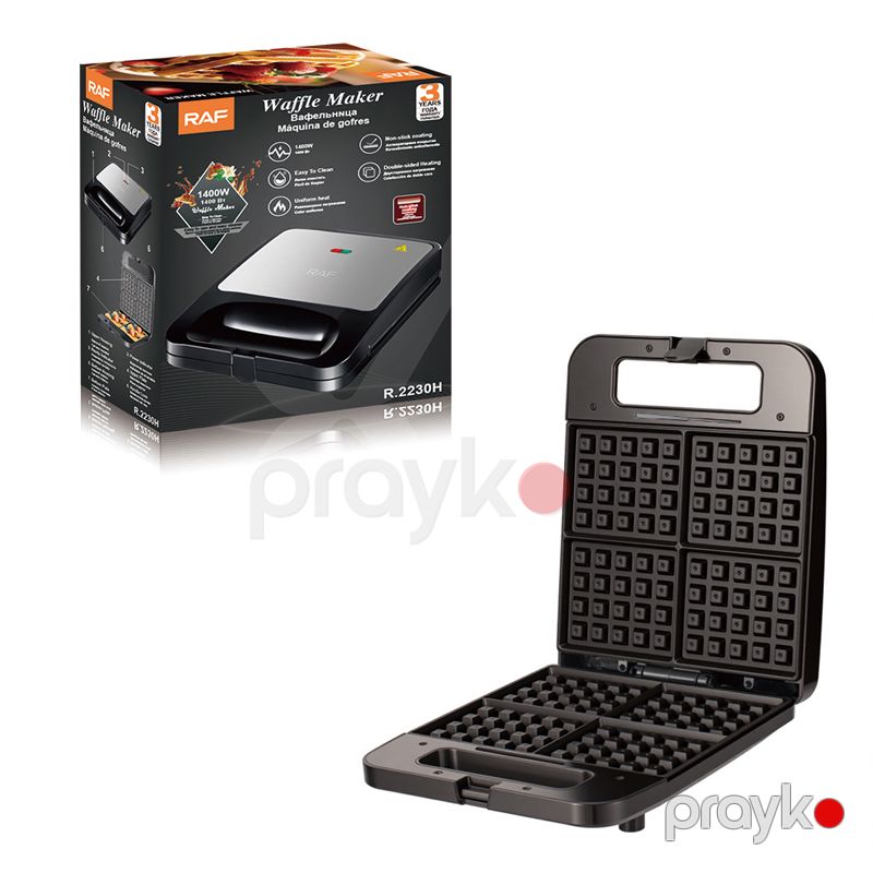 RAF R.2230H - Vafli Cihazı, 1400W Gücə Məxsus Toster — Toster və vaflyasıcı, Bakı (5)
