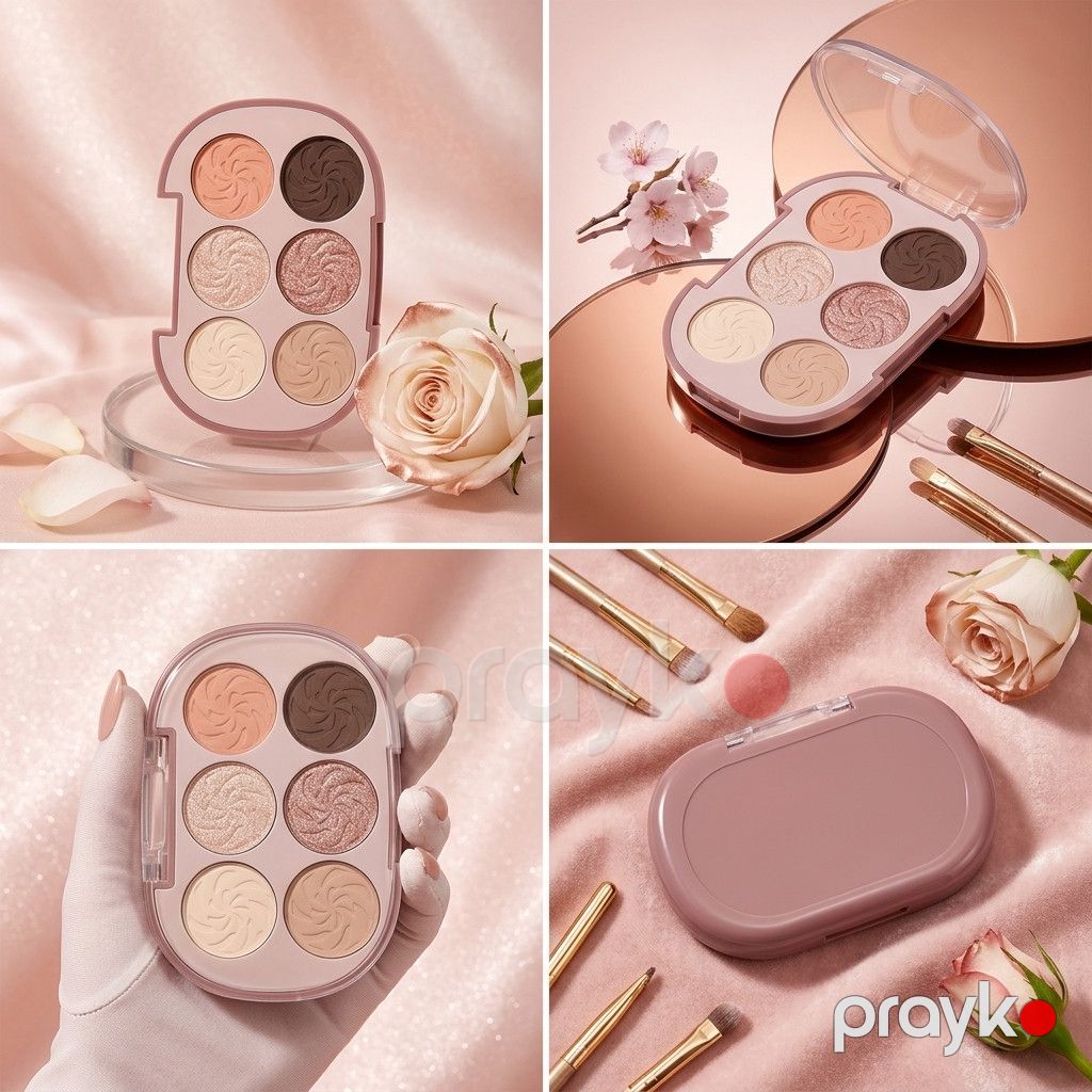 Göz kölgəsi paleti Ushas Cosmetics Ombretto — Mallar, Bakı (2)