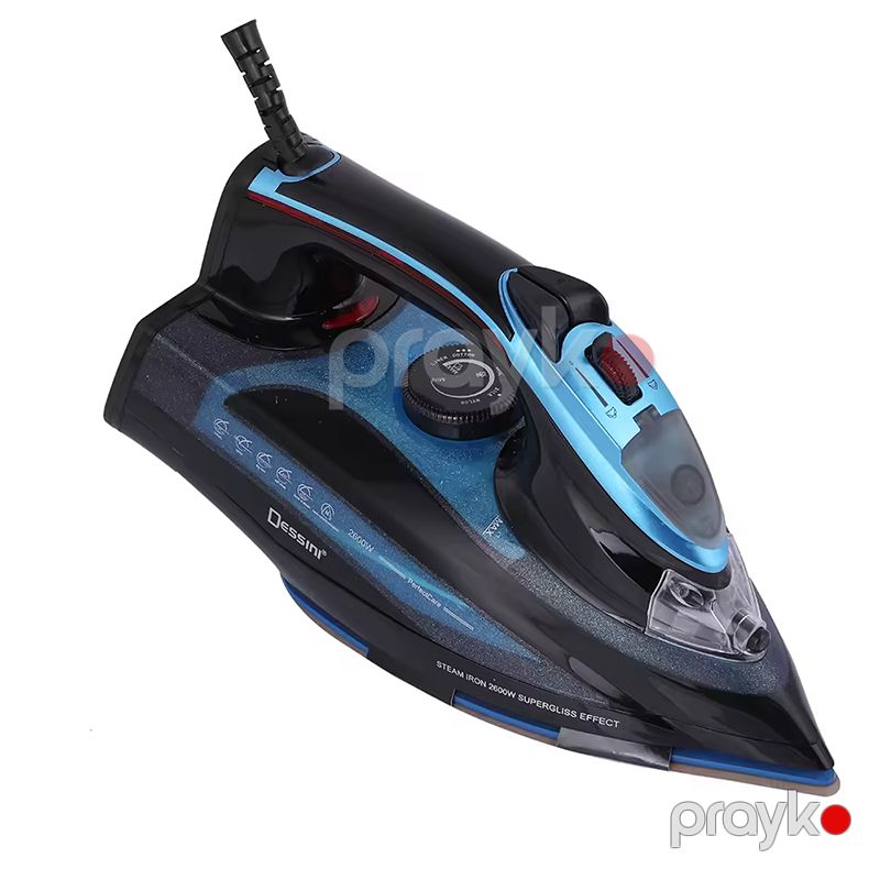 Dessını DS-958 Paslanmayan Polad Altlıqlı Buxarlı Ütü 2600W Gücündə Yüksək Keyfiyyətli Elektrikli Peşəkar Buxarlı Ütü — Ev texnikası, Bakı (3)