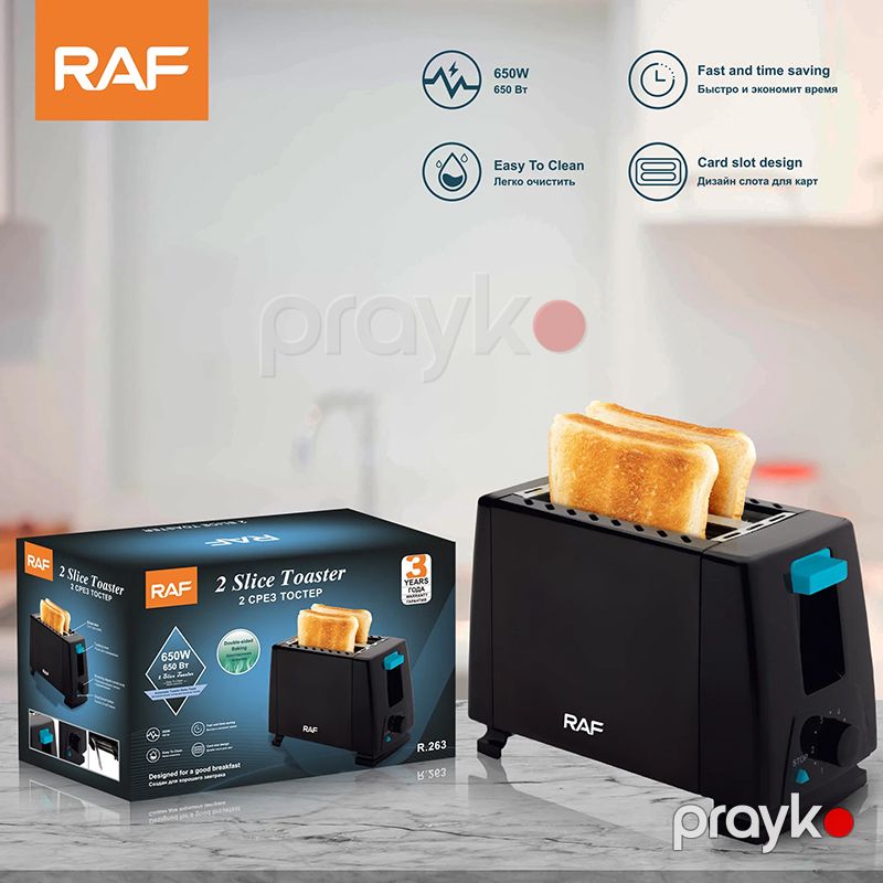 Elektrikli Toster 650W Mətbəx Aləti Mini Sandviç Hazırlayan Çörək Qızardıcı Toaster — Ev texnikası, Bakı (3)