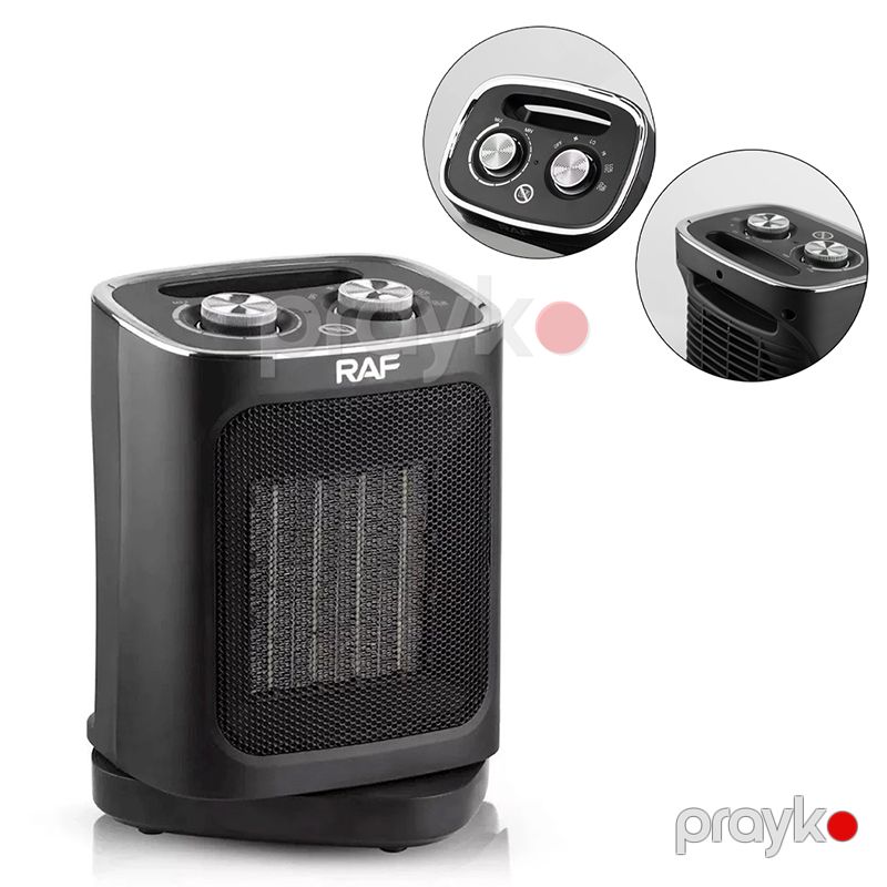 RAF R.1188 Qızdırıcı 1800W Ev İstifadəsi Üçün Elektrikli Mini Qızdırıcı Fan Portativ Keramika İsidici Qızdırıcı 25 kvm — Isıtıcılar və isı ventilatorları, Bakı (3)