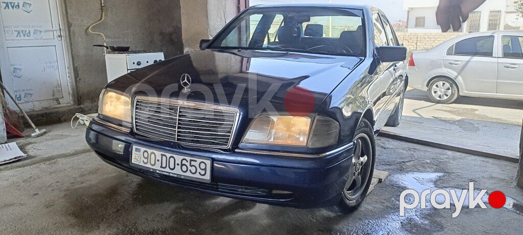 Mercedes C 180, 1.8 L, 1995 il, 524 000 km 90-DO-659 — Avtomobillər, Bakı (7)
