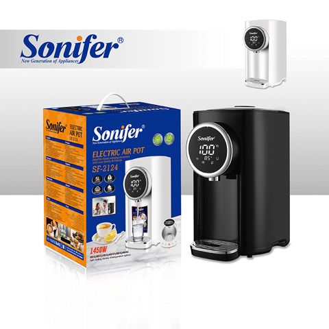 Sonifer SF-2124 Termo Çaydan Paslanmayan Polad Elektrikli Çaydan Böyük Tutumlu Çaydan 5L — Samovarlar