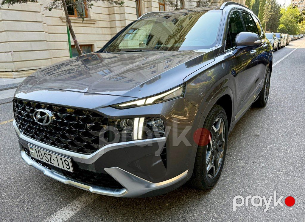 Hyundai Santa Fe, 1.6 L, 1.49 kWh, 2021 il, 96 000 km 10-SZ-119 — Avtomobillər, Bakı (2)