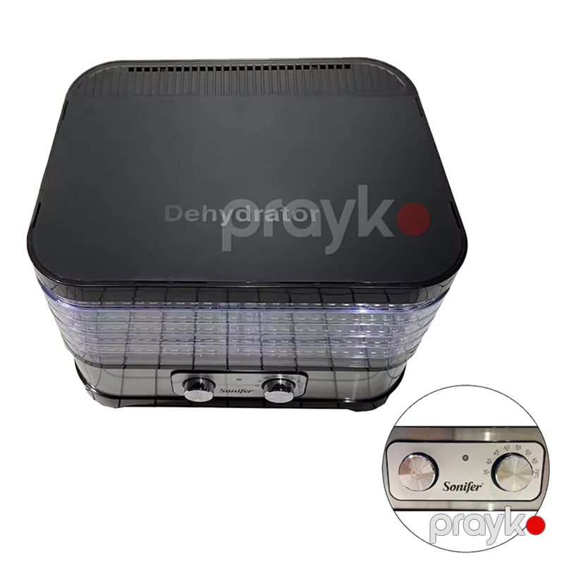 Sonifer SF-4017 5 Qatlı Mini Elektrikli Meyvə Qurutma Maşını Aşağı Temperatur Tənzimlənməli Meyvə Quruducu — Digər mətbəx texnikası, Bakı (5)