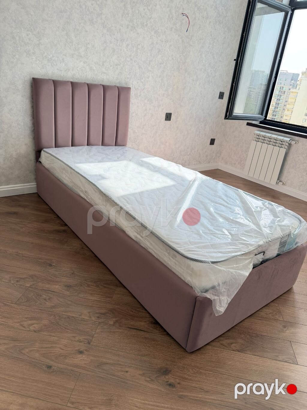 Yeni, Təknəfərlik çarpayı, Bazalı, Matras ilə — Yataqlar, Bakı (2)
