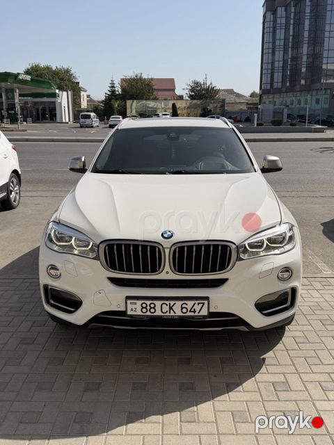 BMW X6, 4.4 L, 2016 il, 78 000 km — Bakı