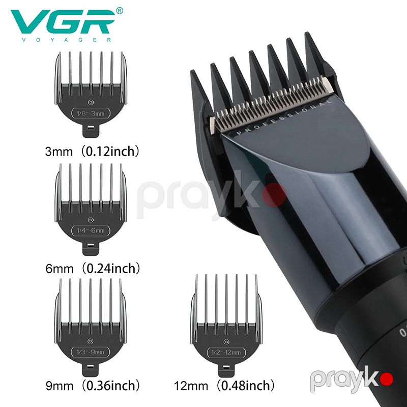 Trimmer Professional Saç Kəsmə Maşını Elektrikli Saç Kəsmə Aləti LED Ekranlı Simsiz Trimmer — Usturalar, trimmerler və epilyatorlar, Bakı (6)