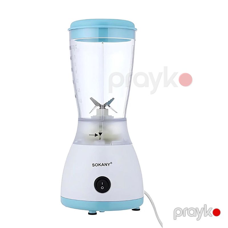 Sokany BL703A Çoxfunksiyalı Elektrikli Blender Mini Blender 300 W — Blenderlər, xırdalayanlar və mikserlər, Bakı (2)