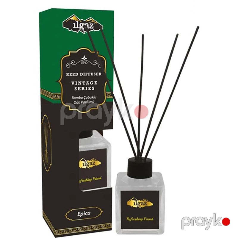 Ilgaz Qalıcı Otaq Ətiri 100 ml Bambuk Çubuqlu Mühit Ətri — Ətir, Bakı (2)