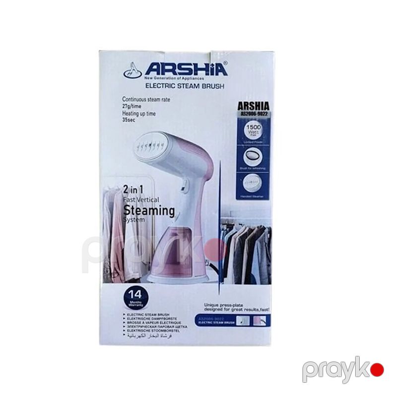 Arshia AS2006-9022 Çoxfunksiyalı Elektrikli Buxarlı Ütü Şaquli Buxarlı Ütü 1500 W — Ev texnikası, Bakı (5)