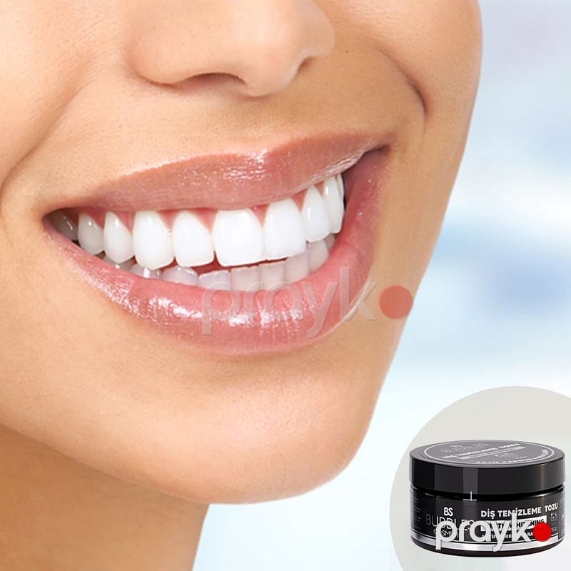 Bs Bubbles Cosmetic Diş Ağardıcı Toz Aktif Karbon Tərkibli Diş Təmizləyici Məcun Tozu Qara Rengli Diş Bəyazladıcı — Gözəllik və səhiyyə, Bakı (7)