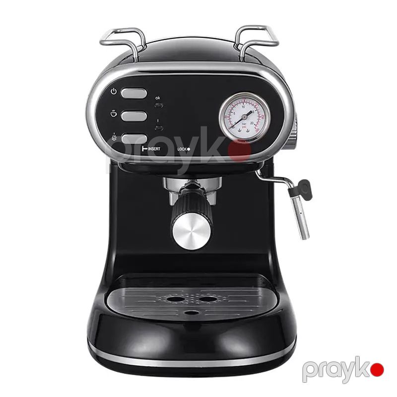 DSP Avtomatik Espresso Qəhvə Maşını 15 Bar Təzyiqli Yarımavtomatik Qəhvə Dəmləyicisi 1L Sahib Elektrikli Espresso — Digər mətbəx texnikası, Bakı (3)