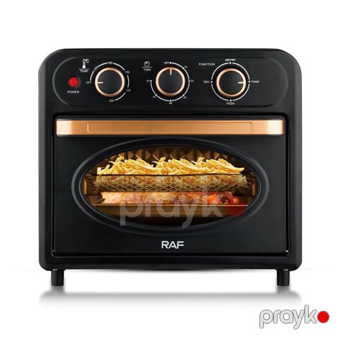 RAF Çoxfunksiyalı Elektrikli Qızardıcı Airfryer 850W Gücündə Böyük Tutumlu 18 — Bakı