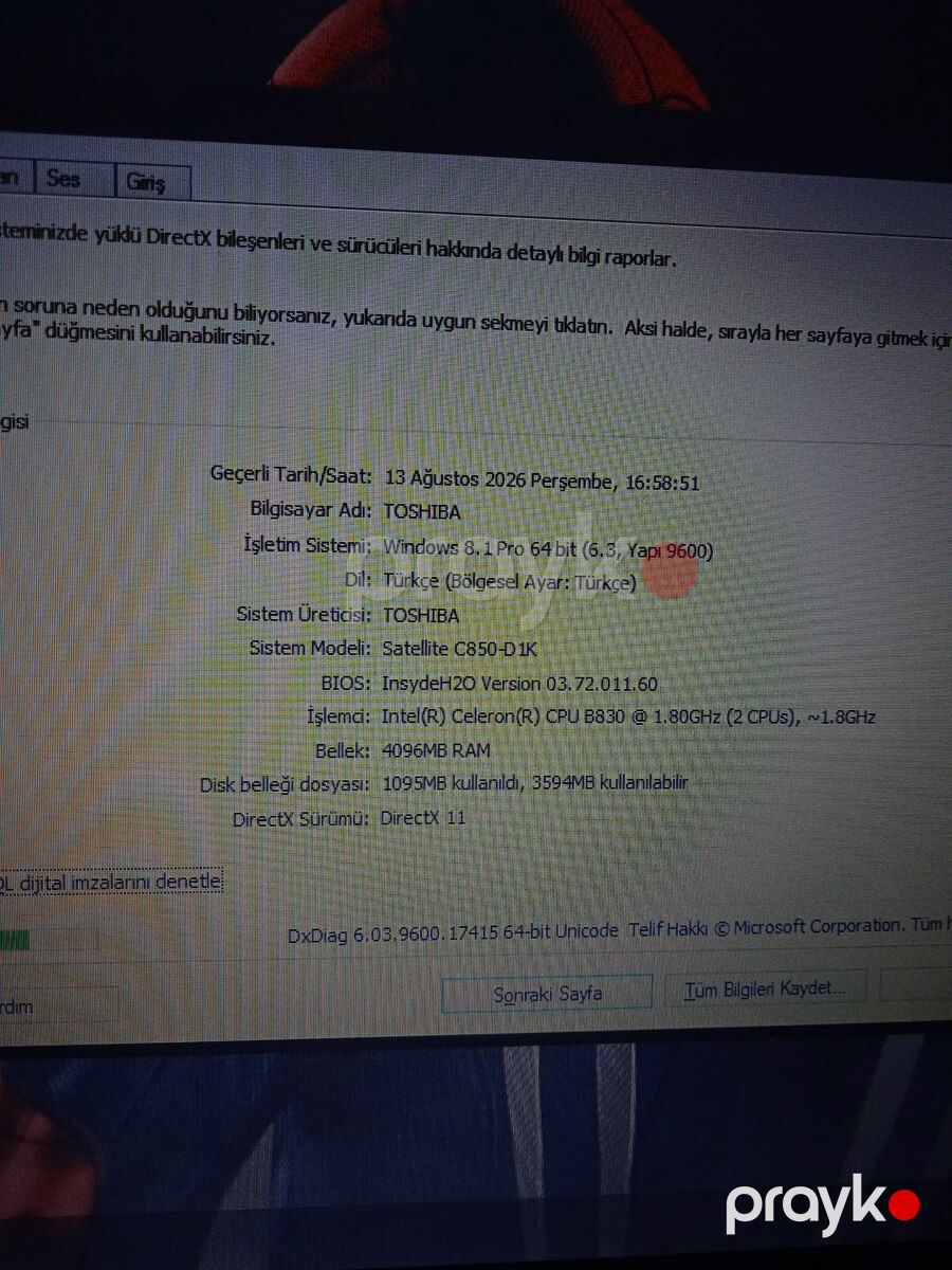 Toshiba noutbuku — Noutbuklar, Bakı (6)