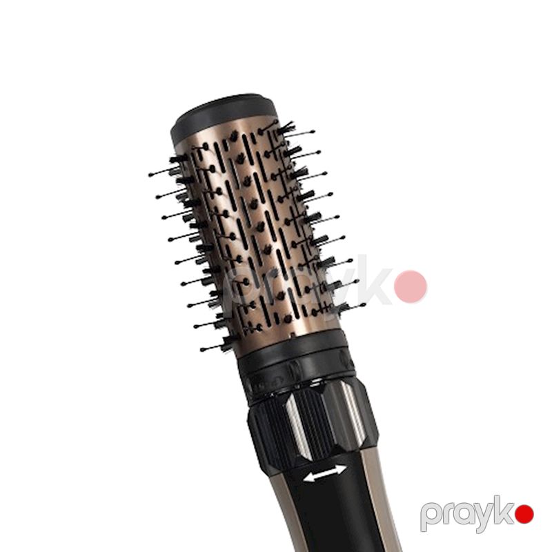 Cronier CR-6877 Professional Yüksək Sürətli 2-si 1 Arada Hava Feni Peşəkar Fırça Fen Yüksək Keyfiyyətli Saç Düzləşdirici Quruducu Fen 1200W — Fən, Bakı (2)