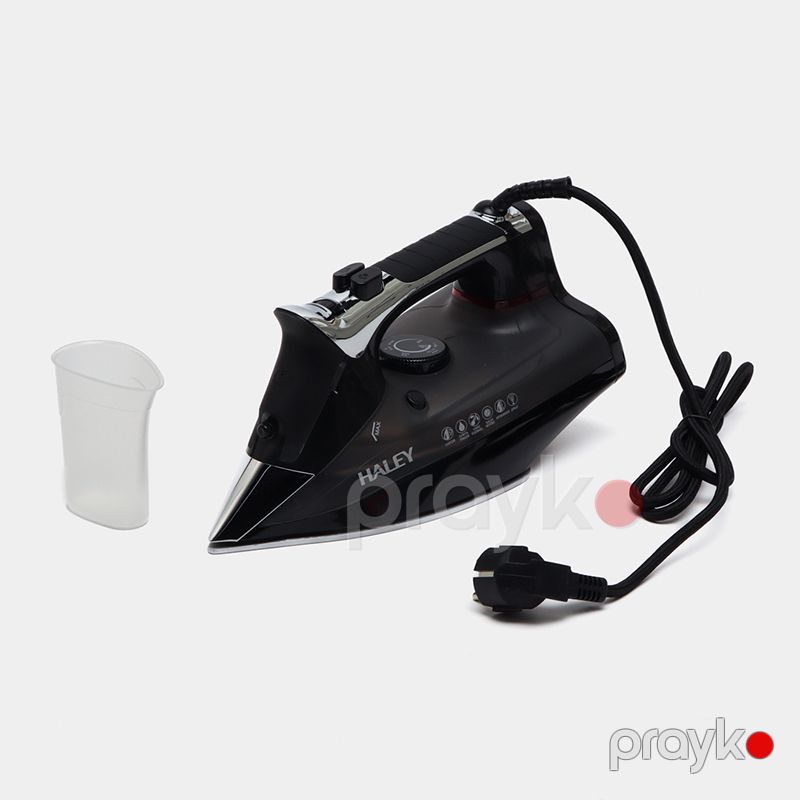 Haley HY-265 Elektrikli Buxarlı Ütü Keramika Altlıqlı Buxarlı Ütü 2600W — Ev texnikası, Bakı (5)