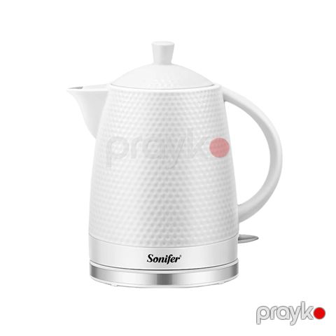 Sonifer SF-2092 Elektrikli Yüksək Keyfiyyətli Çaydan Simsiz Seramik Çaydan 1.8L — Bakı