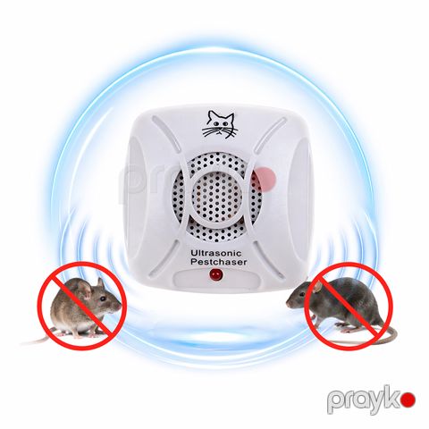 Ultrasonik Ağıllı Sensor Zərərvericilərinə Qarşı Siçovul Qovan Cihaz UltraSonic Pest Chaser KE-910E — Bakı