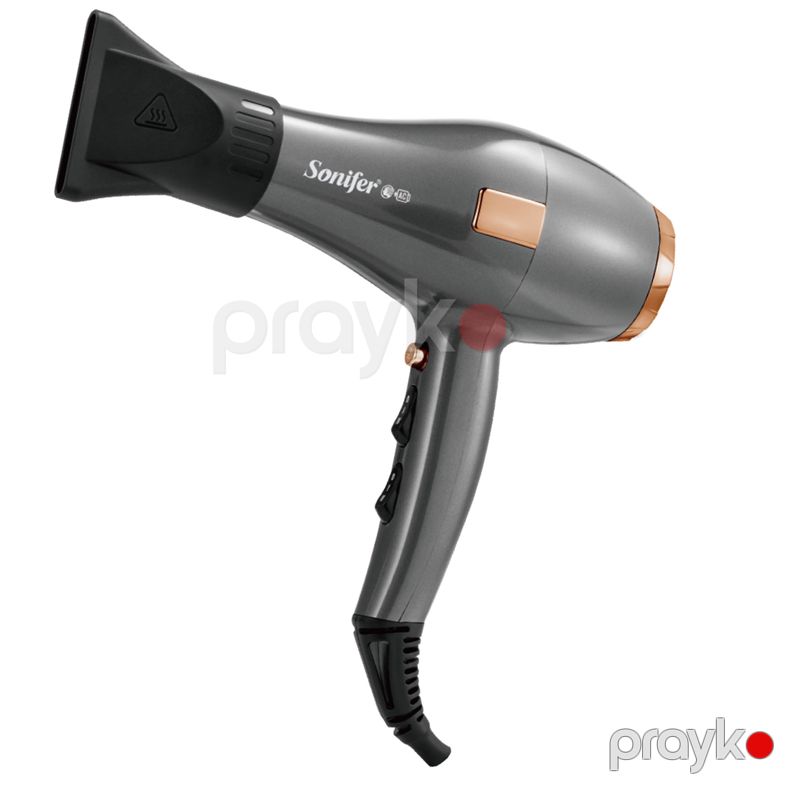 Sonifer SF-9635 - Hava Feni 2000W Güclü Professional Saç Qurutma Maşını İki Ötürücülü Temperaturlu Sürətli Qurutma Elektrikli Saç Qurutma Maşını — Fən, Bakı (3)