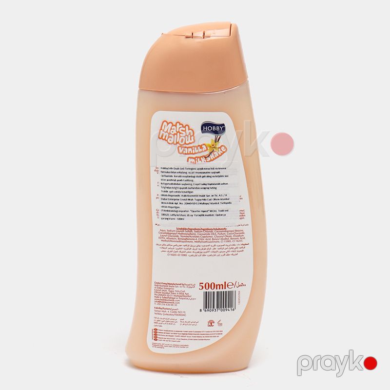 Hobby Marshmailow Vanil və Milkshake Duş Geli 500 ML Duş Deli Vanil Yeni Duş Jeli Vanilya 500Gr — Gözəllik və səhiyyə, Bakı (5)