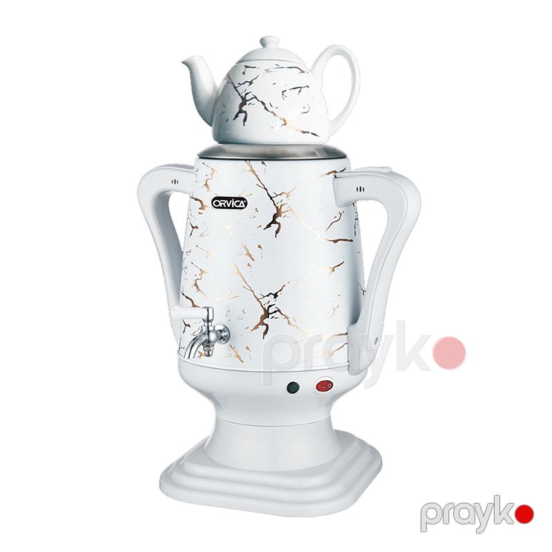 Orvıca Polad Samovar Dəsti 5L, Temperatur Nəzarət Edilən Portativ Samovar Dəsti ORM-3310 — Ev texnikası, Bakı (7)