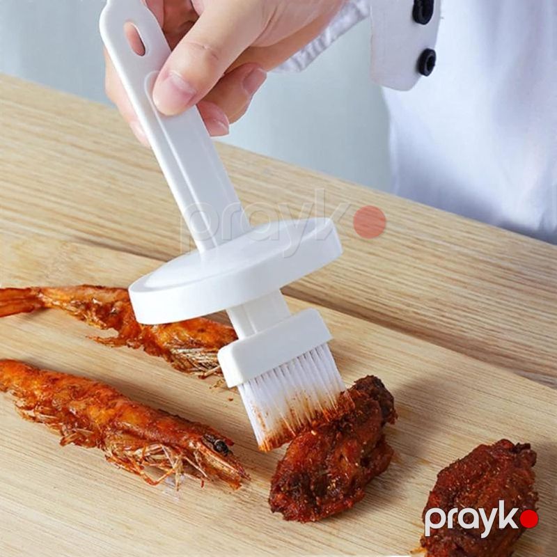 3 Ədəd Silikon Barbekü Pancake Yağ Fırçası Yüksək Temperatura Davamlı Şəffaf Şüşəli Yağ Fırça Dəsti Rengli Fırça Dəsti — Qablar və mətbəx əşyaları, Bakı (3)