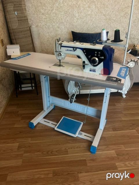 Sənaye tikiş maşını – Juku düz tikiş (straight stitch) modeli, masa və — Qax