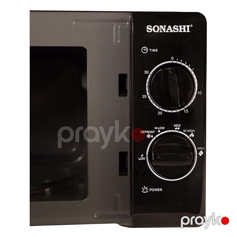 Sonashi Çoxfunksiyalı Elektrikli Mikrodalğalı Soba Manual İdarəetmə İlə Qızdırıcı 700W Gücündə — Mikrodalğalı sobalar, Bakı (3)