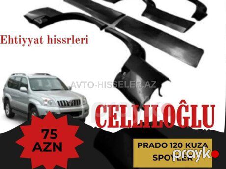 Toyota Prado 120 kuza spoyleri — Bakı