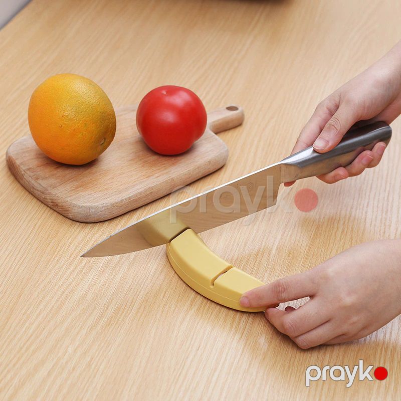 Banan formalı Bıçaq İtiləyən Alət Mətbəx Bıçağı İtiləyici — Qablar və mətbəx əşyaları, Bakı (2)