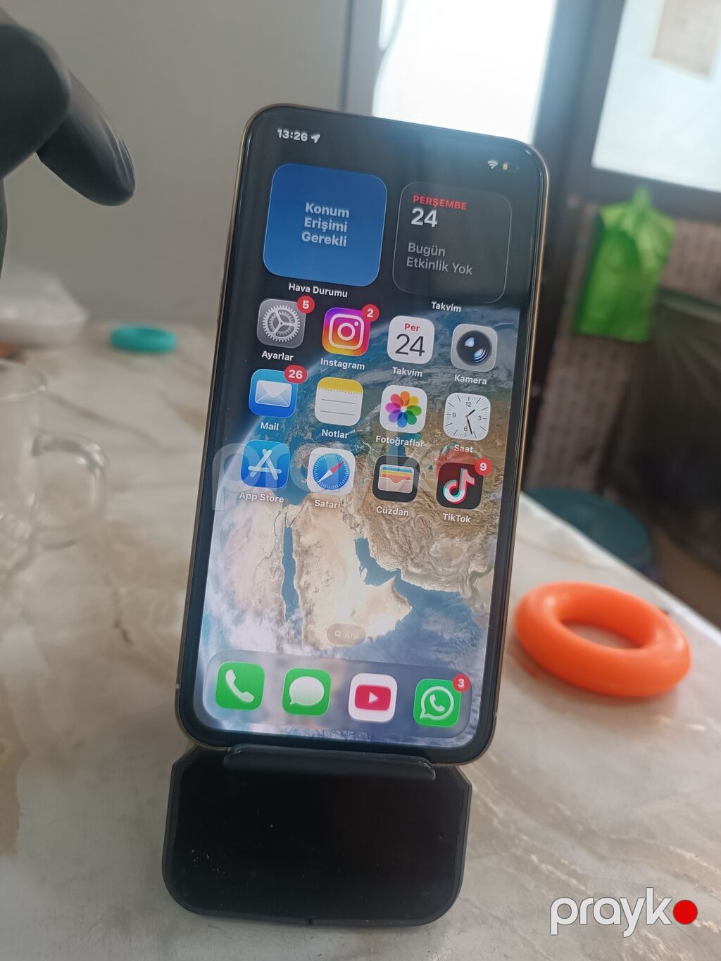 IPhone 11 Pro Max, 64 GB, Sarı, Barmaq izi — Apple iPhone, Sumqayıt (4)