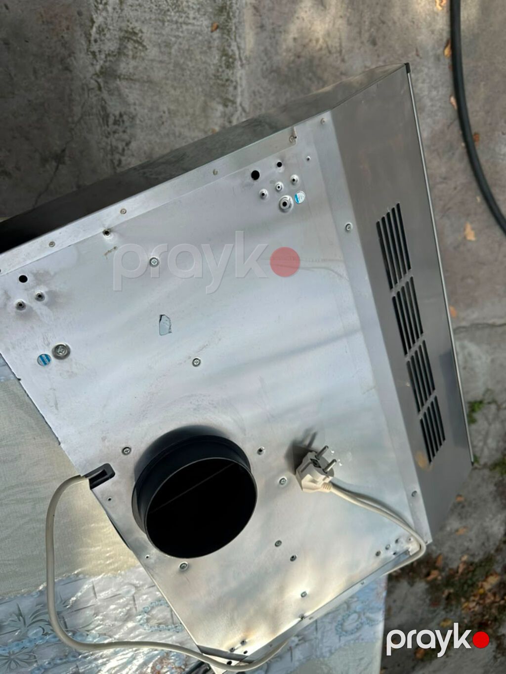 Aspirator Bosch, rəng - Boz, İşlənmiş — Mətbəx cixartma qapıları və aksesuarları, Xaçmaz (2)