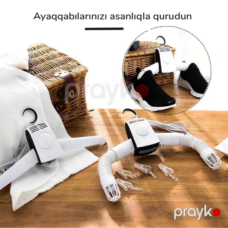 Paltar Və Ayaqqabıların Qurudulması Üçün Elektrikli Asılqan — Mallar, Bakı (3)