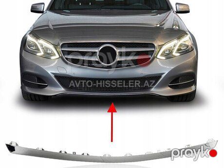 Mercedes W212, E212 bufer nikeli xrom kantı — Bakı