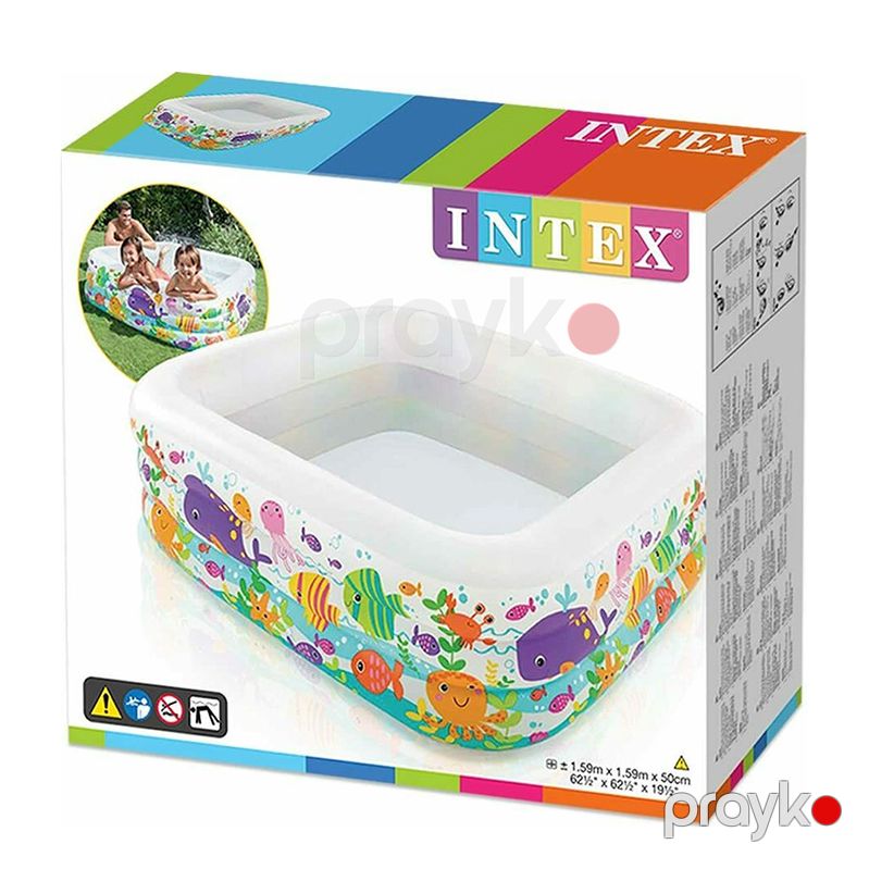 Uşaqlar üçün Intex Şişmə Hovuz, Akvarium 159*50 sm — İdman, hobi, istirahət, Bakı (3)
