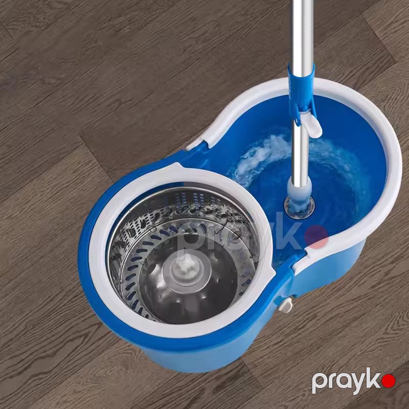 Mop və Vedrə Dəsti Vedrə ilə 360 Dərəcə Fırlanan Mop — Mallar, Bakı (2)