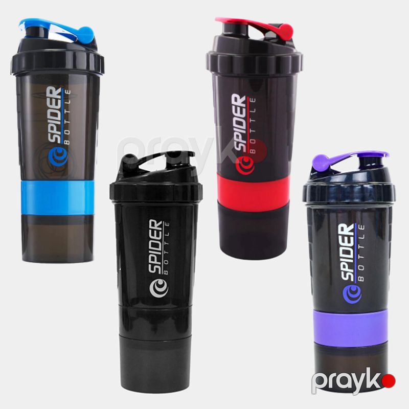 Shaker Bottle İdman Üçün Şeyker Protein Üçün Su Qabı Protein Saxlama Qabı İlə Rengli Şeyker Sports Gym Protein — Termos və termoş, Bakı (3)