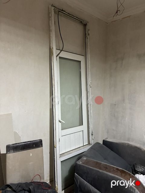 Plastik (PVC) balkon qapısı və alt pəncərə bloklu dəst - Material: ağ — Vahid