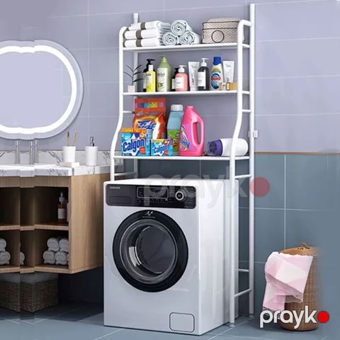 Paltaryuyan Üçün Saxlama Rəfi Çoxfunksiyalı Hamam Vanna Otağı Rəfi 3 Hissəli Yerə qənaət edən Saxlama Rəfi — Bakı