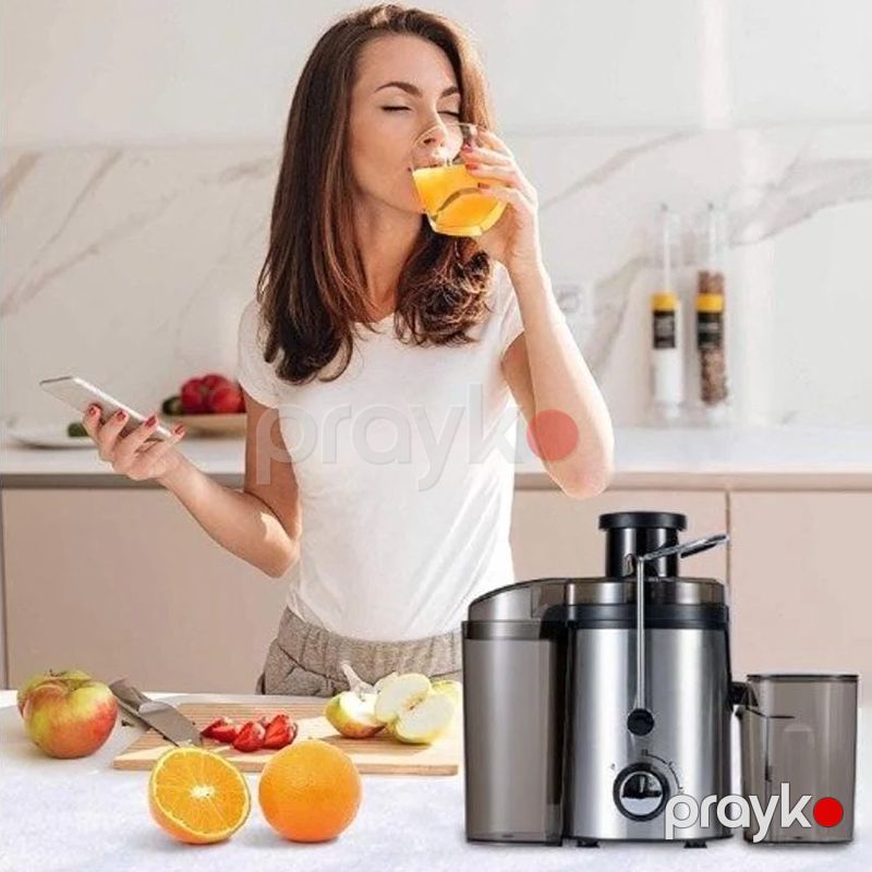 Şirəçəkən Sokany SK-03033 – 800W, paslanmayan polad gövdəli Meyvə Şirəsi Sıxan 0.5 l şirəçəkən — Digər mətbəx texnikası, Bakı (3)