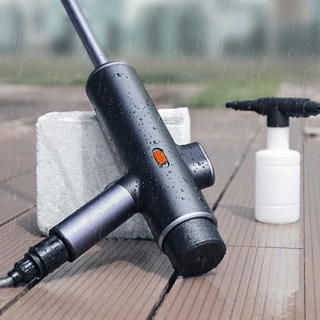 Akkumlyatorlu avto yuyucu - Baseus Dual Power Portable Electric Car Wash Spray Nozzle — Mallar, Bakı (2)