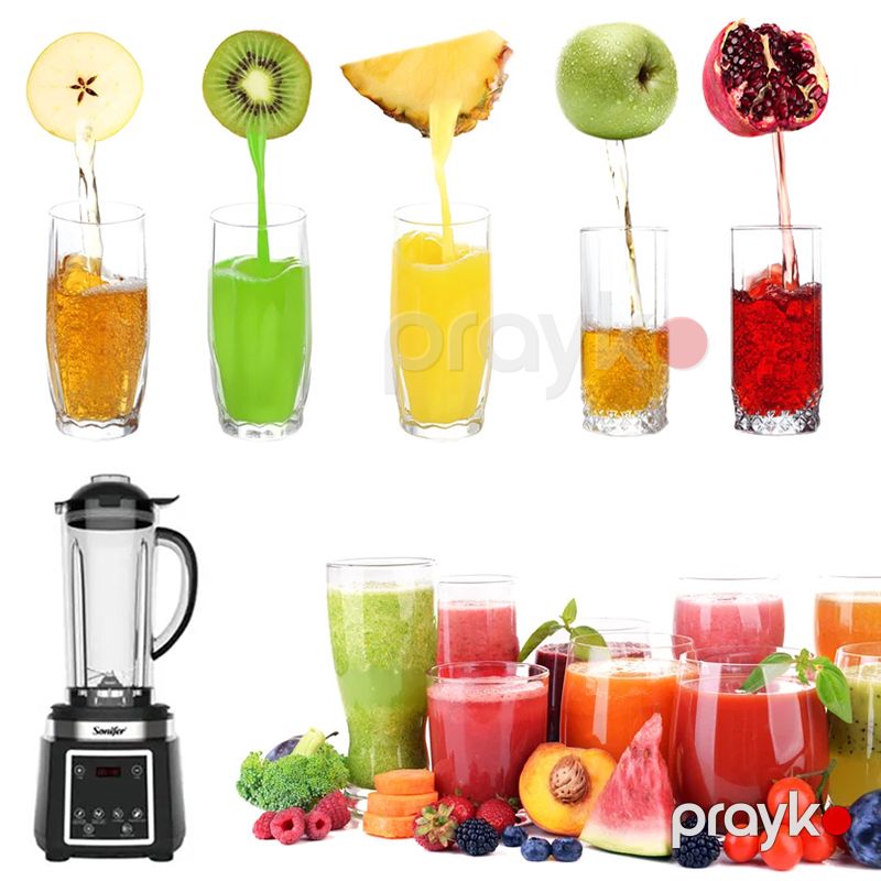 Blender Sonifer SF-8144 Qida Prosessorlu Meyvə və Tərəvəz Mikser Şüşə Blender Yüksək Güclü Şüşə Blender — Blenderlər, xırdalayanlar və mikserlər, Bakı (6)