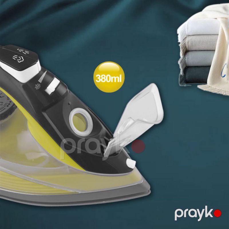 Yeni Nəsil DSP Peşəkar Buxarlı Ütü 2200W Gücündə Protativ Ütü Tənzimlənən Termostat Nəzarəti 380L Su Tutumuna Sahib 220V — Ev texnikası, Bakı (5)