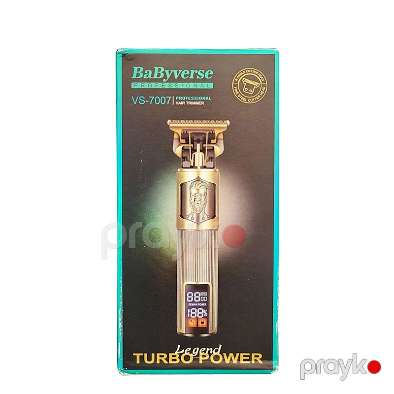 Kişilər Üçün BaByVerse VS-7007 Üstün Keyfiyyətli LCD Ekranlı Saç Təraş Maşını Saç Saqqal Düzəldici T Təraş Makinesi — Usturalar, trimmerler və epilyatorlar, Bakı (5)