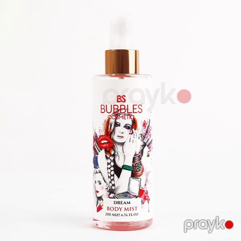 Bs Bubbles Cosmetic Serisindən Body Mıst Dream 200 ML Xanımlar Üçün Bədən Spreyi No: BS164 — Bakı