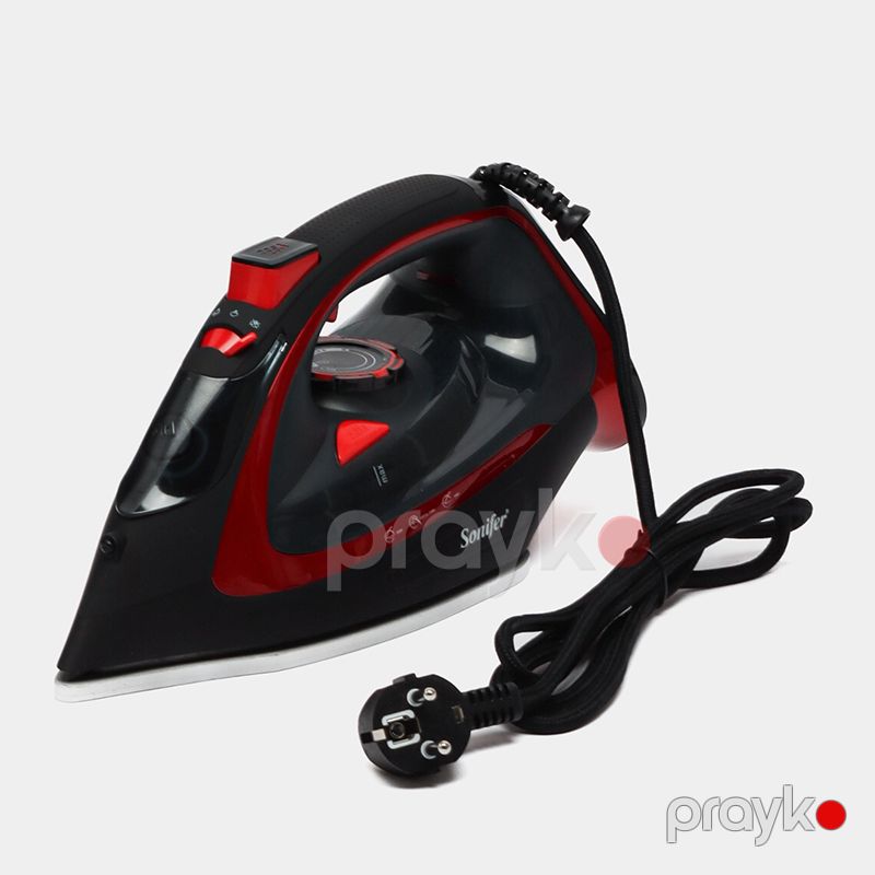 Sonifer SF-9065 Elektrikli 2200W Yapışmayan Altlıq Ağır Buxarlı Ütü Güclü Buxar Özəlliyi İlə Peşəkar Masaüstü Buxar Ütüsü 2200 Vt — Ev texnikası, Bakı (4)