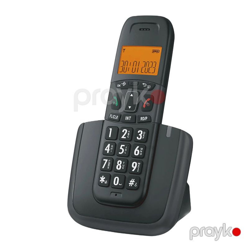 Panaphone Portativ Masaüstü LCD Displeyli Telefon Ev Ofis Üçün Rəqəmsal Simsiz Telefon — Telefonlar və qadjetlər, Bakı (5)