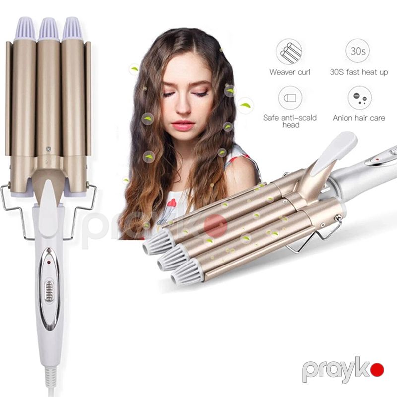 Moehair MO-6002 Su Dalgası Seramik Wag Saç Maşası 22mm 220 °C — Fən, Bakı (6)